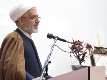 سخنرانی حجت الاسلام محمد میرزایی، عضو کمیسیون فرهنگی مجلس شورای اسلامی در آئین اختتامیه جشنواره گل‌های فاطمی در محلات