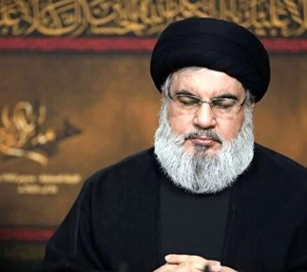 حضور مردم لبنان در مراسم تشییع پیکر شهید سید حسن نصرالله