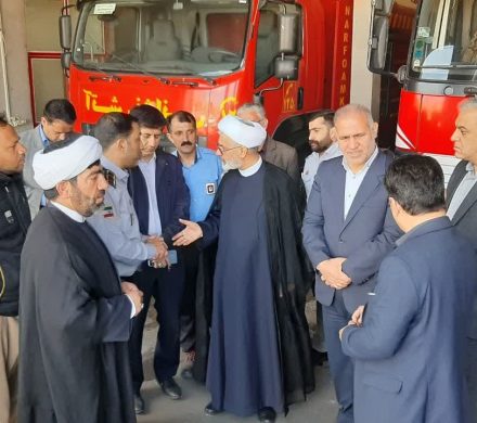 بازدید از واحد آتش نشانی شهرداری شاهین دژ