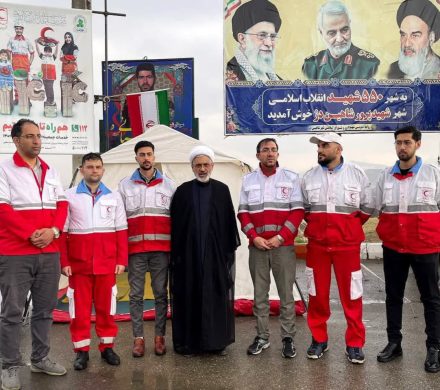 بازدید حجت الاسلام میرزائی از طرح فاخر هلال احمر شاهین دژ