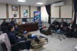 دیدار نوروزی حجت‌الاسلام میرزائی با پرسنل انتظامی شهرستان شاهین دژ