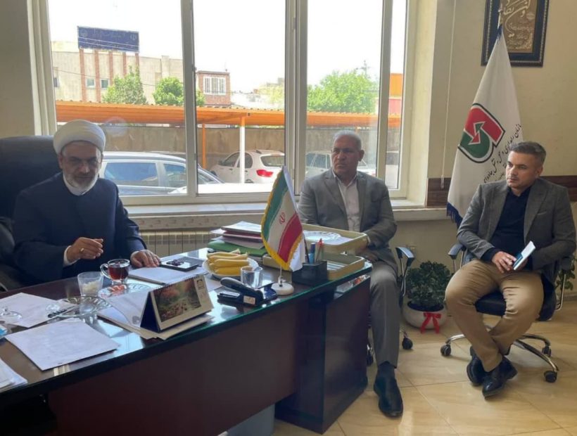 بازدید حجت الاسلام میرزائی از اداره راهداری و حمل و نقل جاده ای شاهین دژ