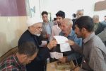 دیدار حجت الاسلام والمسلمین محمد میرزایی با اهالی روستای قره قیه در بخش کشاورز