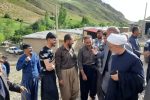 دیدار حجت الاسلام والمسلمین میرزایی با اهالی روستای زینالو در بخش کشاورز
