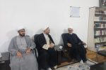 بازدید حجت الاسلام میرزائی از محل احداث چمن مصنوعی حوزه علمیه امام محمد باقر(ع) در روز عید قربان