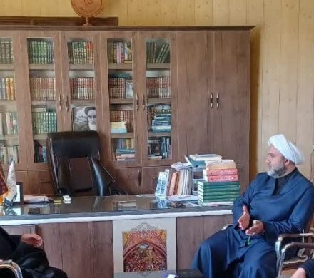 دیدار حجت‌الاسلام محمد میرزائی با حجت الاسلام امامی مدیر کل اداره تبلیغات اسلامی استان آذربایجان غربی