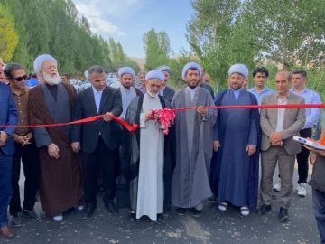 آئین افتتاح فاز اول پروژه بهسازی و آسفالت محور روستایی چراغتپه سفلی – قینرجه