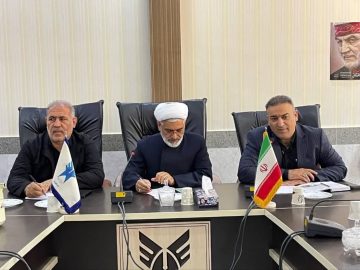 حضور حجت الاسلام والمسلمین محمد میرزائی در دانشگاه آزاد اسلامی واحد شاهین دژ