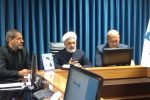 جلسه حجت‌الاسلام محمد میرزائی با مهندس رستگاری مدیر عامل امور آب استان آذربایجان غربی