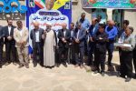 افتتاح طرح‌های عمران روستایی، راهسازی و گاز رسانی در تکاب