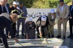 زنده نگهداشتن یاد و خاطره شهیدان رجایی و باهنر مزار شهدای گمنام تکاب عطر افشانی و گلباران شد.