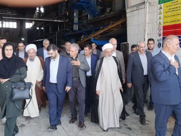 بازدید از کارخانه تصفیه شکر نهالی