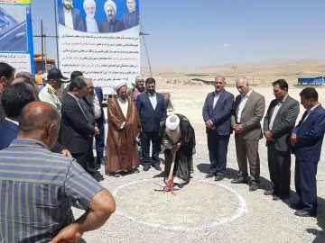 آئین کلنگ زنی طرح توسعه کارخانه تصفیه شکر ،سوغاتی شاهین دژ 