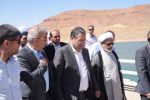 بازدید استاندار آذربایجان‌غربی و حجت الاسلام والمسلمین میرزایی از سد الغدیر شهرستان تکاب