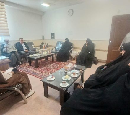 دیدار حجت‌الاسلام میرزائی با حجت‌ الاسلام والمسلمین رضوی مدیریت حوزه علمیه خواهران آذربایجان غربی