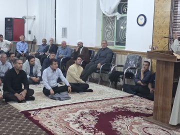 حضور حجت‌الاسلام والمسلمین میرزائی در محله زیباشهر