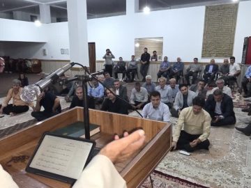 حضور حجت‌الاسلام والمسلمین میرزائی در محله زیباشهر