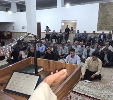 حضور حجت‌الاسلام والمسلمین میرزائی در محله زیباشهر