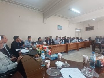 دیدار با بخشدار جدید تخت سلیمان