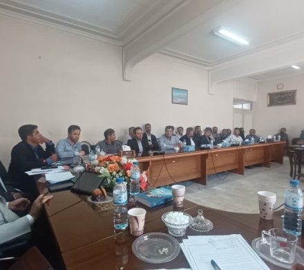 دیدار با بخشدار جدید تخت سلیمان